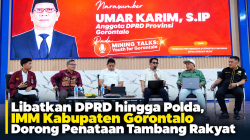 Libatkan DPRD hingga Polda, IMM Kabupaten Gorontalo Dorong Penataan Tambang Rakyat