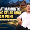 Rahmat Mamonto Dukung Gelar Adat Sofyan Puhi, Sebut Sudah Melalui Kajian Dewan Adat