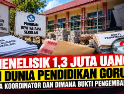 Menelisik 1,3 Juta Uang di Dunia Pendidikan Gorut, Siapa Koordinator dan dimana Bukti Pengembalian?