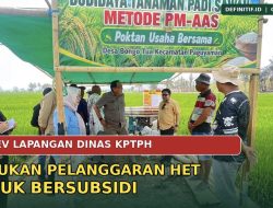 Monev Lapangan Dinas KPTPH, Temukan Pelanggaran HET Pupuk Bersubsidi